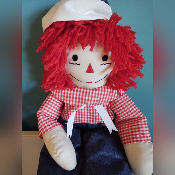 Handcrafted Raggedy Ann and Andy Dolls. - Picture 2 of 5
